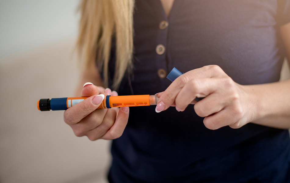 Ein Insulin Pen erleichtert Menschen mit Typ 2 Diabetes die Verabreichung des Medikaments.