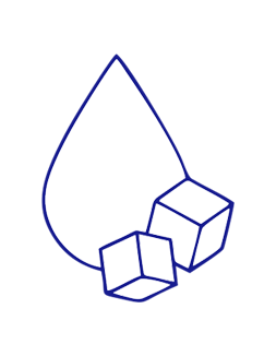 cubes, drop