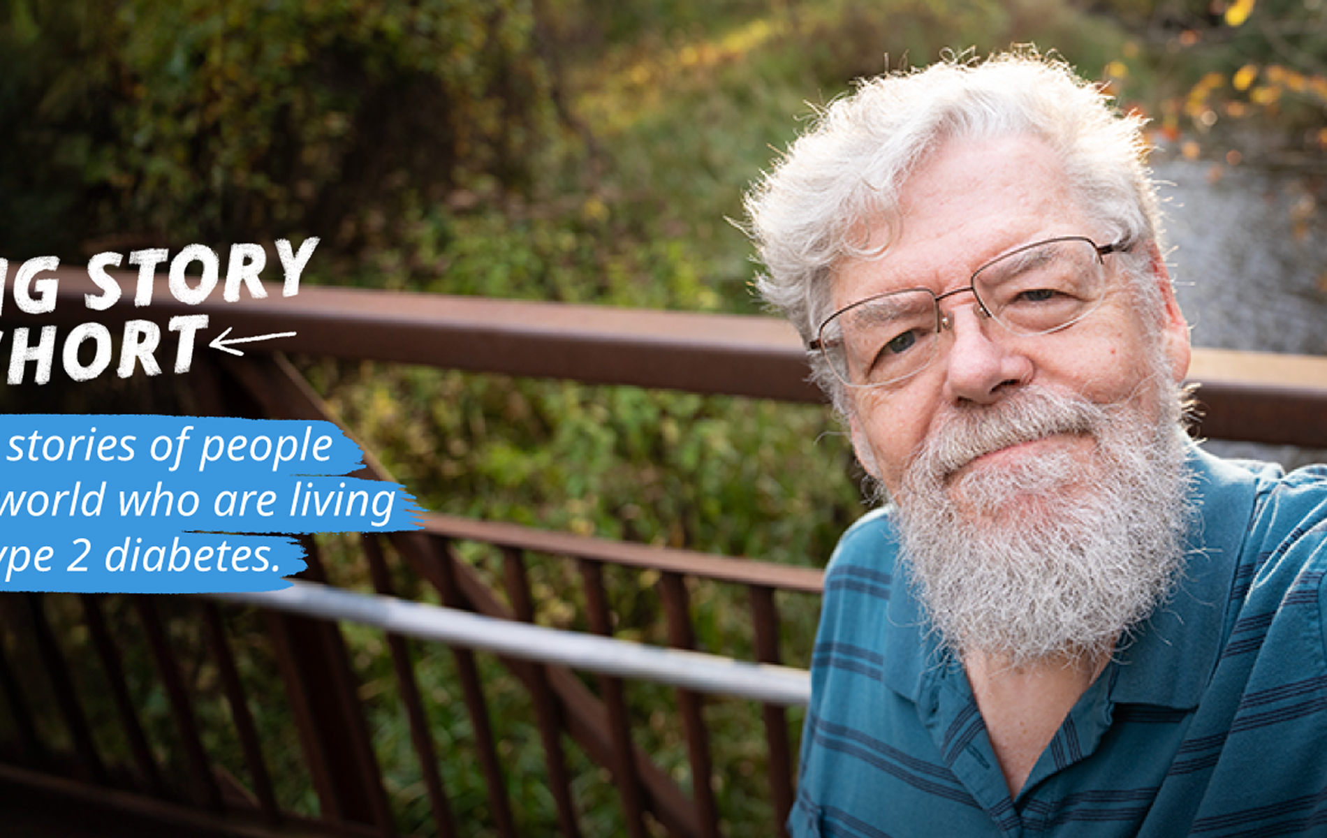 Ian lives with type 2 diabetes in Canada