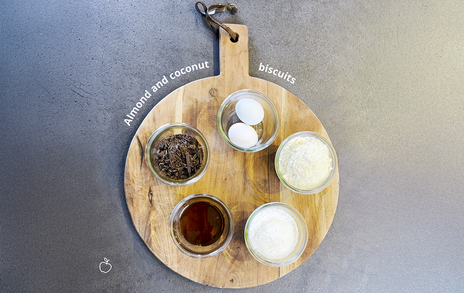 Almond and Coconut Biscuits