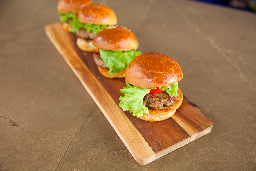 Whole Oat Flour Burgers