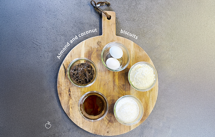 Almond and Coconut Biscuits