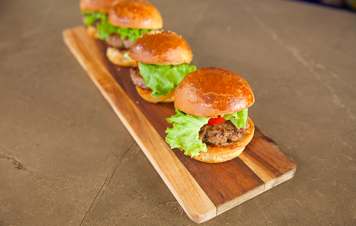 Whole Oat Flour Burgers