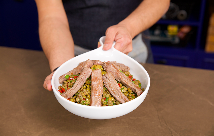 Beef and Lentil Salad
